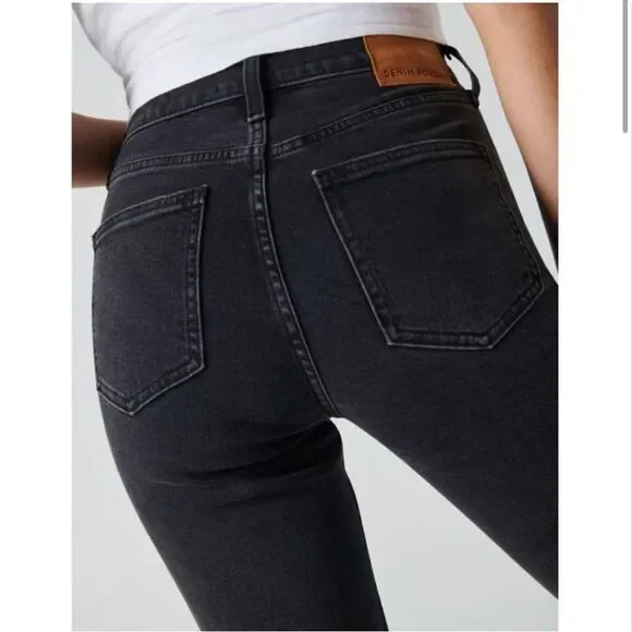 Aritzia Denim Forum Arlo High Rise Straight Leg Jeans 24 - Picture 3 of 15